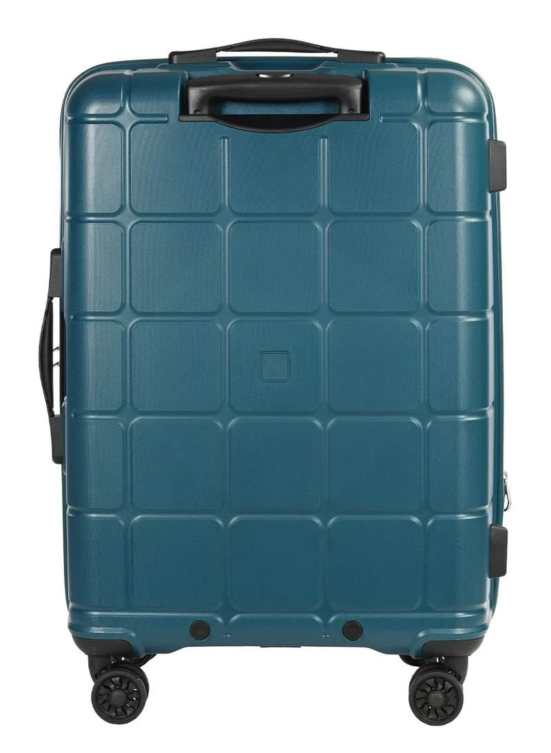 American Tourister  Hundo Suitcase V2, Check-In Size 68 cm / 25 inch, 4 Spinner Wheels, Hard Top, PP, Deep Teal|Spacious Interior|TSA Combination Lock|Expandable - 3 Years International Warranty  | Best Price UAE