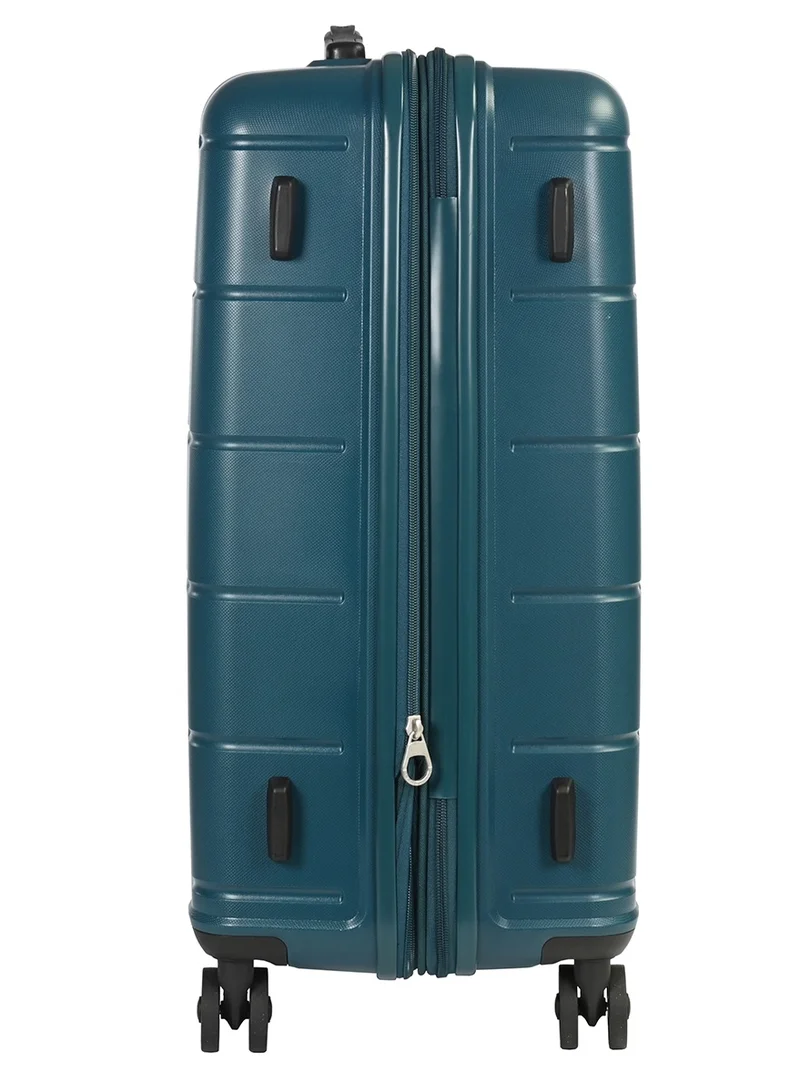 American Tourister  Hundo Suitcase V2, Check-In Size 68 cm / 25 inch, 4 Spinner Wheels, Hard Top, PP, Deep Teal|Spacious Interior|TSA Combination Lock|Expandable - 3 Years International Warranty  | Best Price UAE