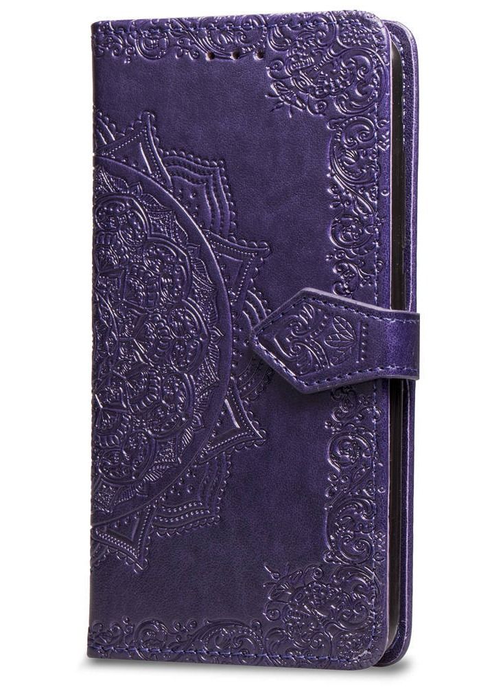 Loquat Suitable For IPhone Datura Embossed Leather Case - Image 1