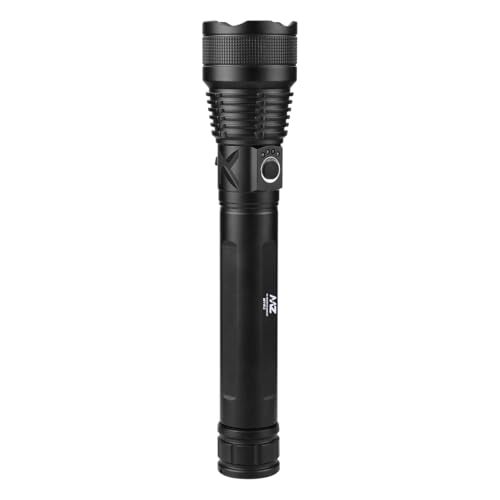 MZ M982 (Rechargeable LED Metal Torch) Zoomable 5 Modes Flashlight, Super Bright 200 W LED Light with 2400mAh Battery - Image 5