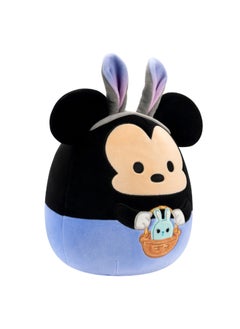 Squishmallows 8 inch Mickey in Blue Pants Bunny Ears , Officially Licensed Kellytoy Plush Toy, Colorful Soft Toy, Gift for Kids, Girls & Boys Washable Squishy Stuff Toy Multicolor All Age  - Image 2