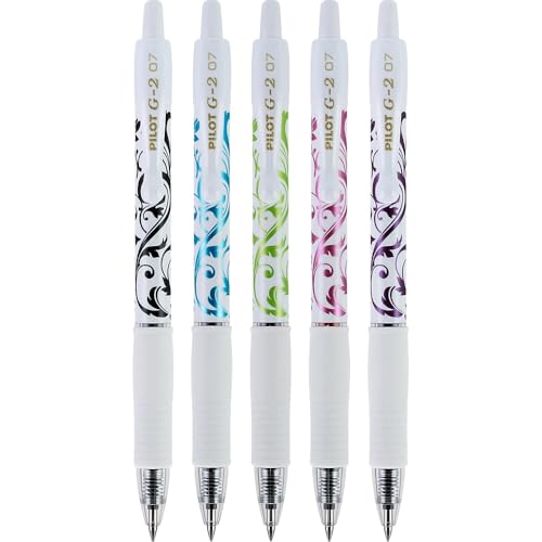 Pilot G2 Premium Gel Pens, Gel Roller Pens, Fine Point 0.7 mm Fashion Collection Assorted Colors 5 - Image 2