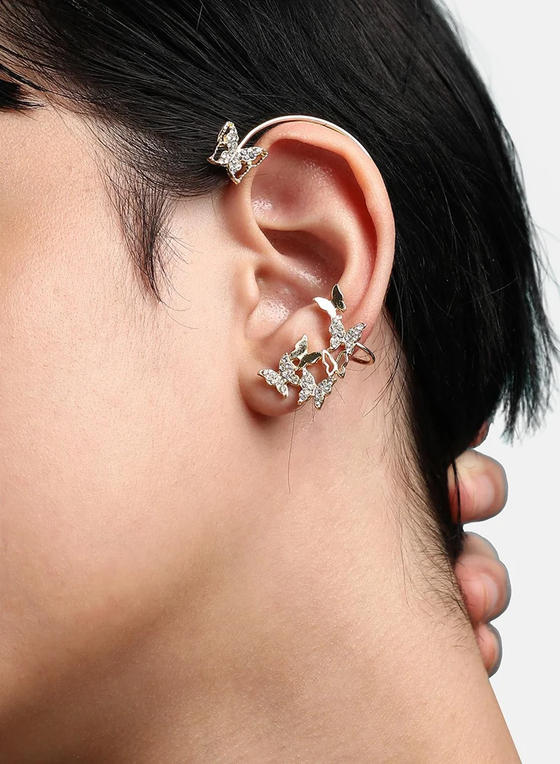 SOHI Western Artificial Cuff Earring Jewellery