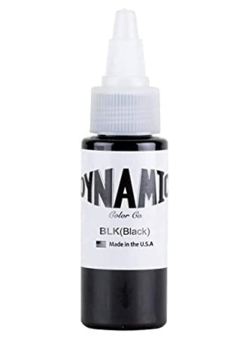 ديناميك حبر الوشم الاحترافي أسود