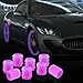 Yungeln 8Pcs Noctilucous Tire Air Caps CoverFluorescent Car Tire Valve CapsGlowing Tire Valve Stem CapsUniversal Tire Valve Stem Covers for CarTruckSUV - Image 2