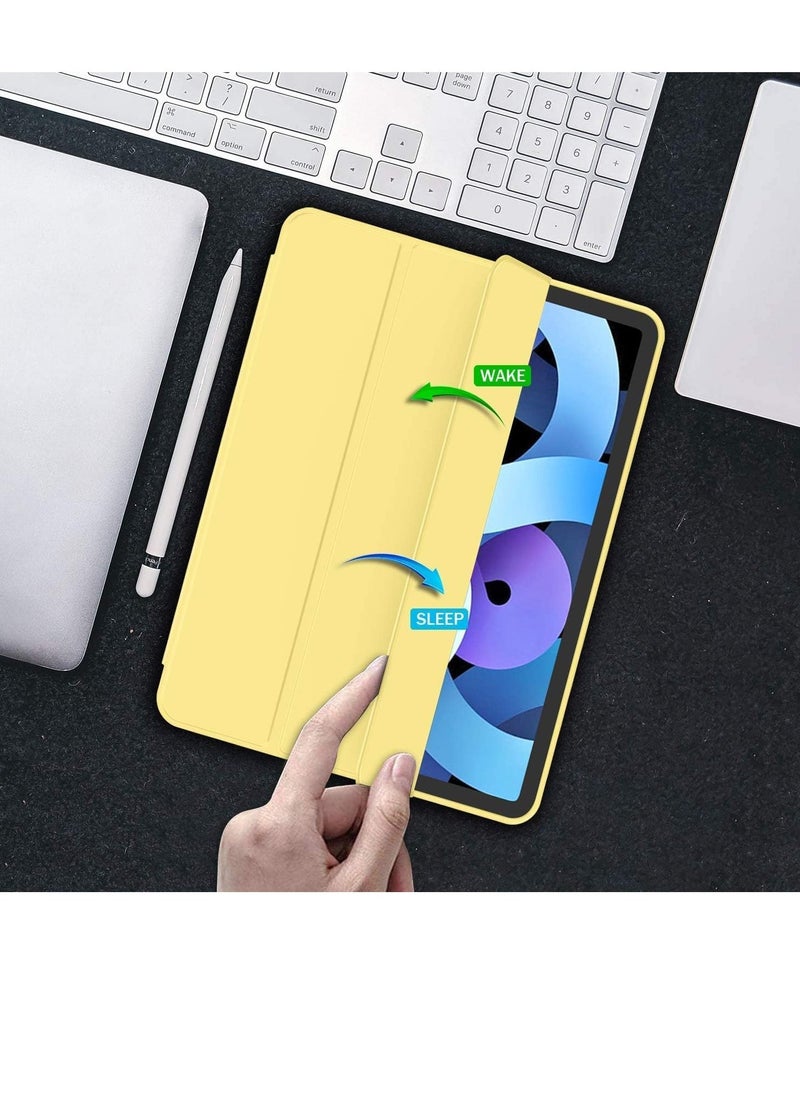 ELTRAZONE NEW Smart Case with Pencil Holder for iPad Mini 6 – Trifold Stand, Soft TPU Back, Auto Wake/Sleep, Dust Proof, Anti-Fingerprint, Heavy Duty Protection – Durable & Stylish Case for iPad Mini 6 - Image 4