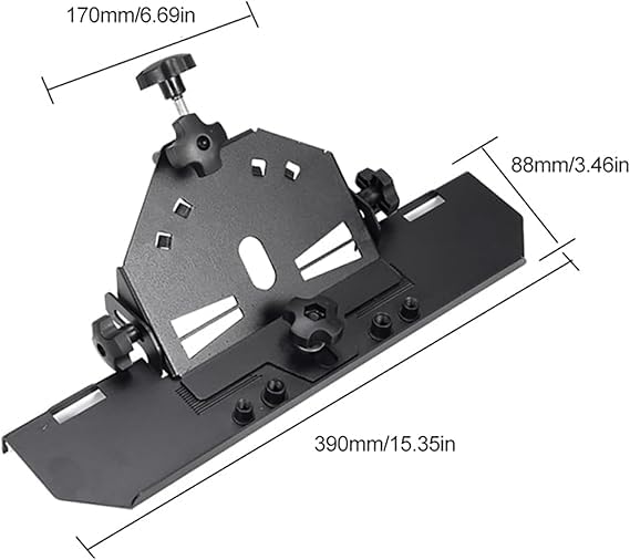 ARUDIP ARUDIP 45 Degree Angle Cutting Frame Tile Chamfering Stand Holder Angle Grinder Stand for 45 Chamfer Cutting Chamfer Tile Cutter  - Image 2