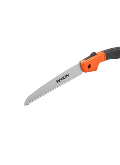 WOKIN Wokin Anti-slip Multipurpose Foldable Saw, Pruning Saw, Rubber Grip Handle Garden Folding Saw for Wood Work Gardening Pruning 310012 Orange Black 