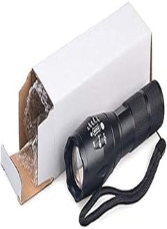 Lite LITE E17 G700 5W Power LED Aluminum Zoom UV Flashlight (Black) 