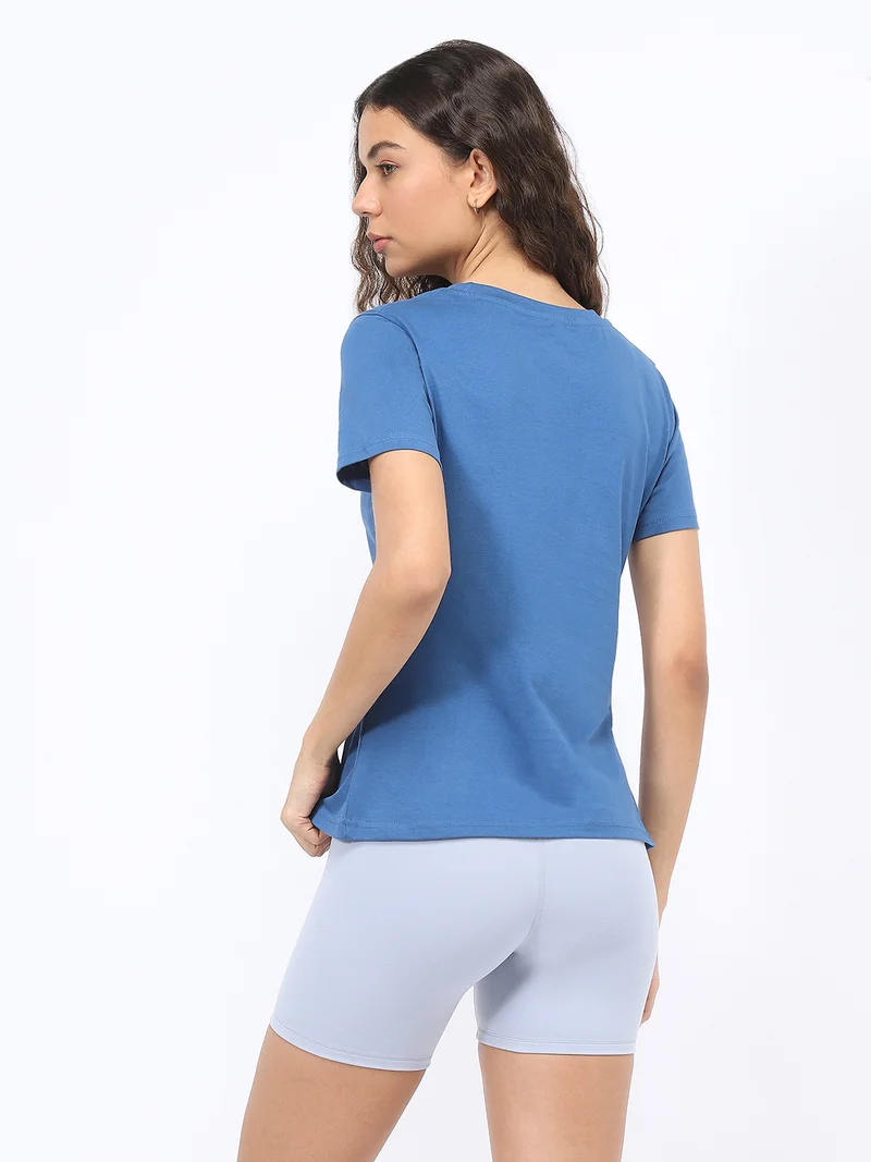 Nobero  Nobero Women Regular fit Solid Tees for Women | Best Price UAE