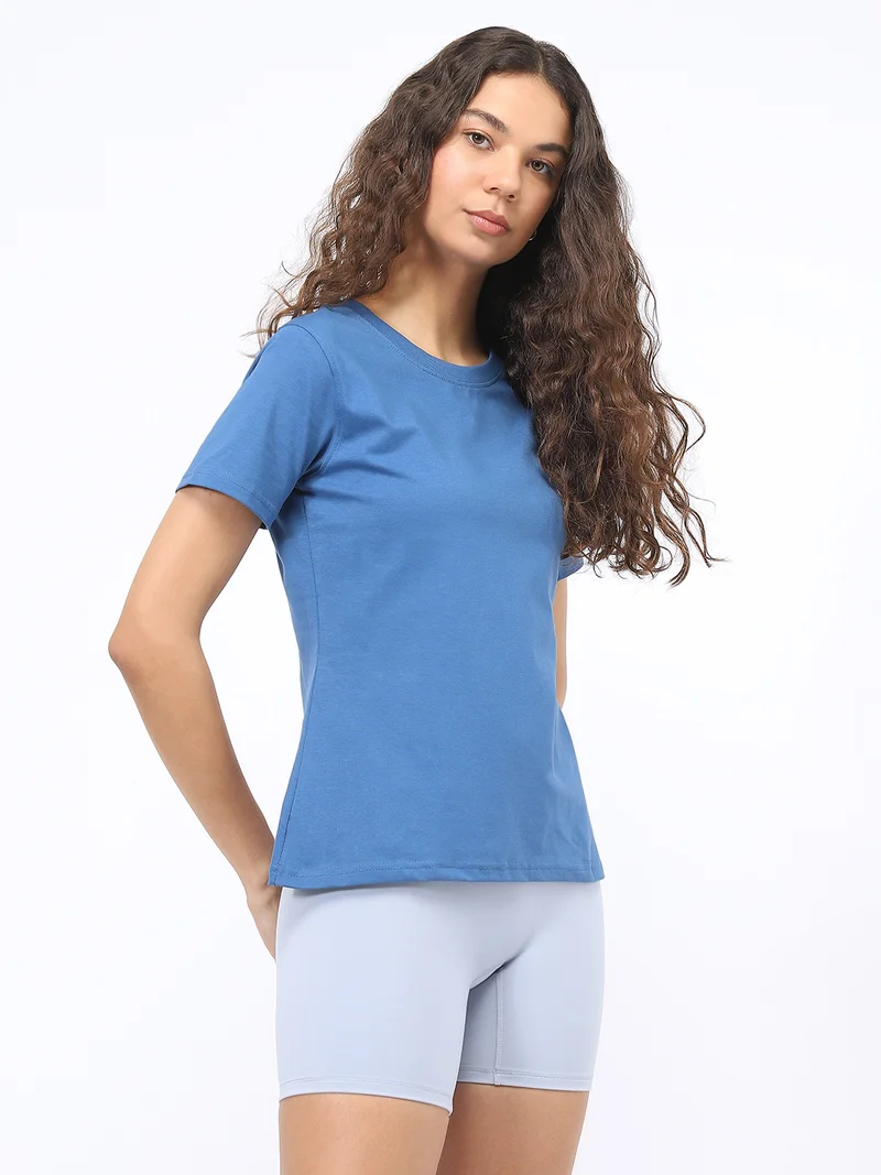 Nobero  Nobero Women Regular fit Solid Tees for Women | Best Price UAE