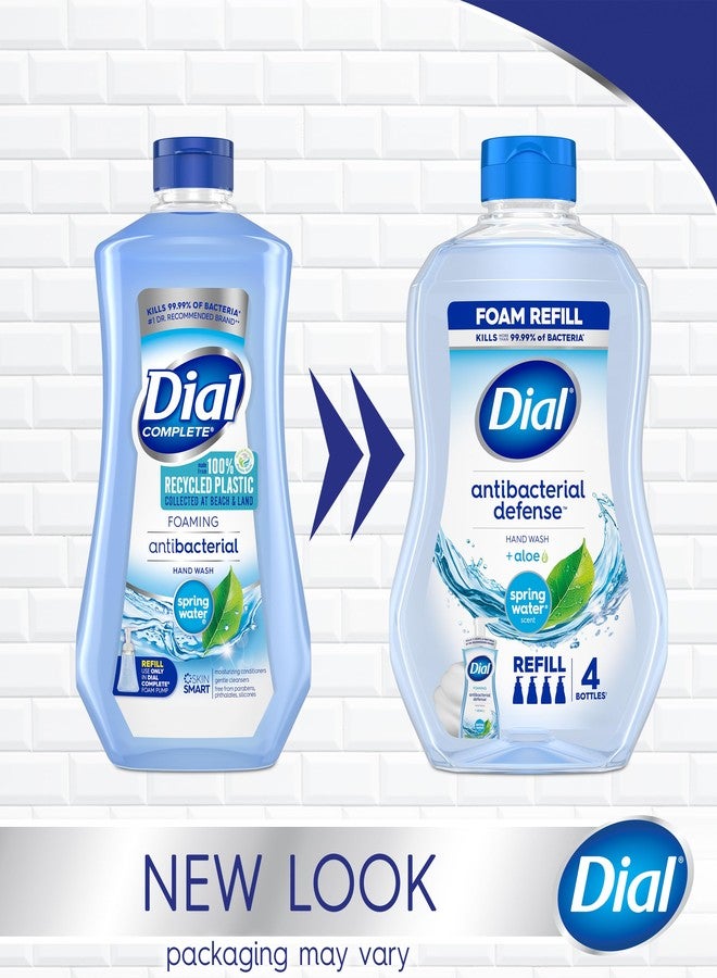 Dial Antibacterial Foaming Hand Wash Refill, Spring Water, 30 Ounce - Image 2