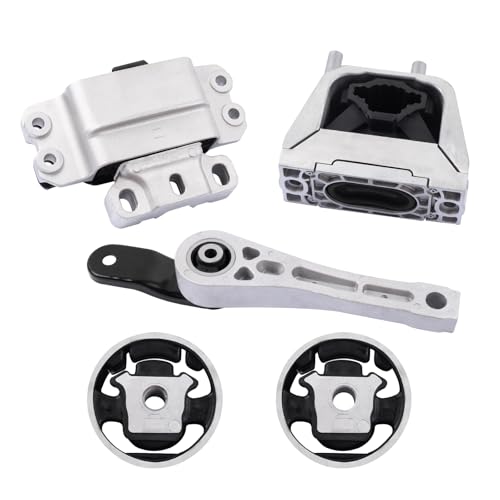 QRYIPPDM 5pc Engine Motor & Transmission Mount Kit for 2005-2010 Jetta 2.0L Beetle 2.5L 2006-2014 Golf 2.5L 2012-2014 Passat 2006-2009 Rabbit - Image 1