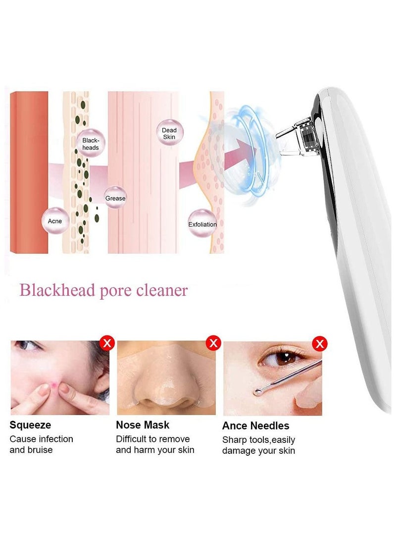 Generic - DMG Blackhead Remover Vacuum,Blackhead Remover with Camera(Wifi Real-Time Skin Screen) Upgraded Face Suction Pore Cleanser and 4 Replaceable Probes and a 4-piece set of Acne Blackhead Removal Tools - Image 1