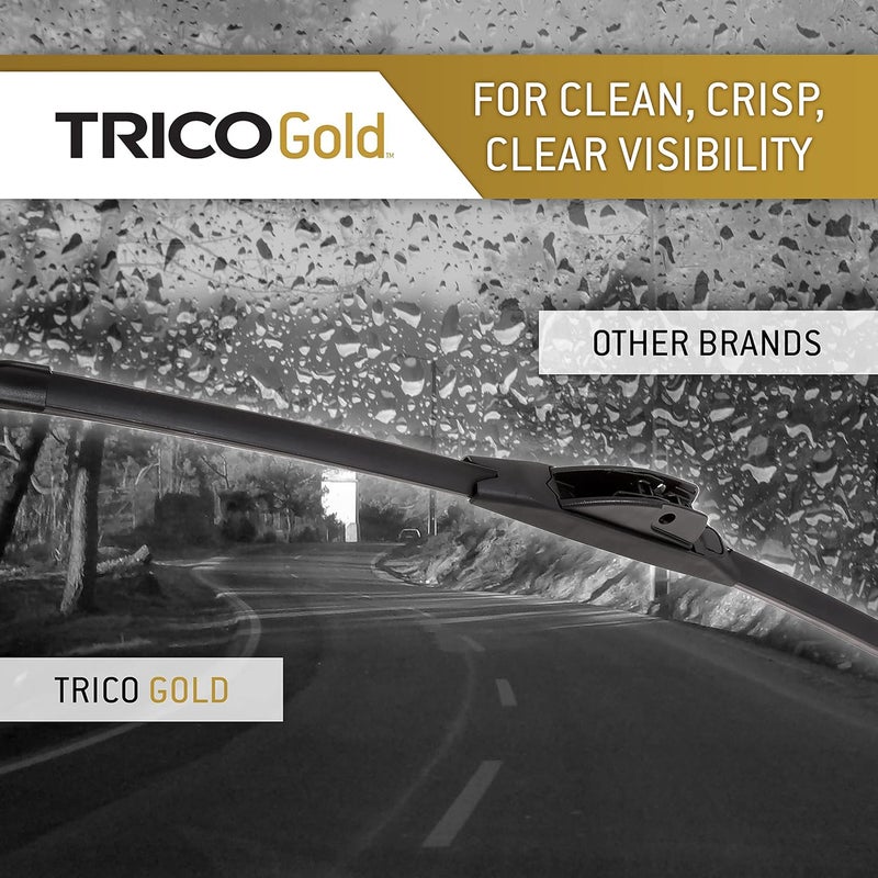 شفرات مساحات الزجاج الأمامي TRICO Gold® 26 و 16 بوصة عبوة من 2 - Image 3