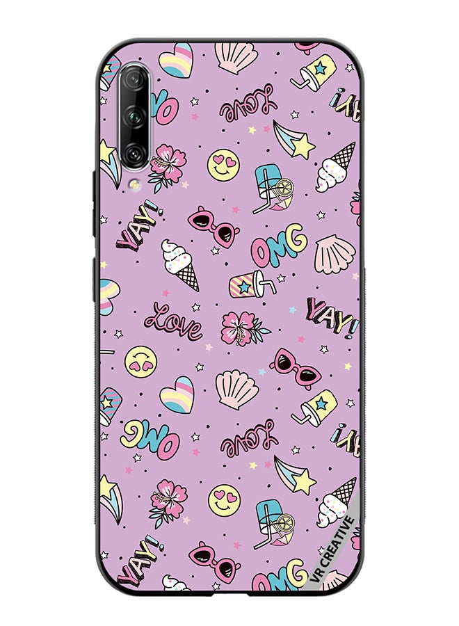 VR CREATIVE Protective Case Cover For Huawei Nova Y9S Cute Star Girl Design Multicolour - Image 1