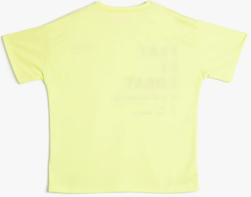 كوتون T-Shirt Printed Short Sleeve Crew Neck Cotton