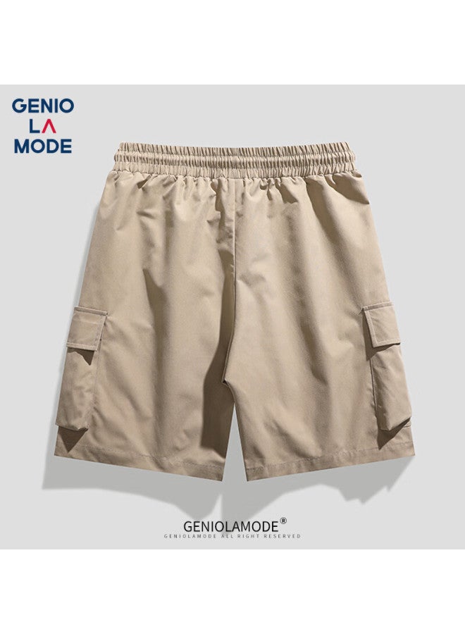 Geniolamode Senma Group Men's Shorts, Summer New Style Cargo Shorts, Loose Casual Versatile Cargo Shorts - Image 4