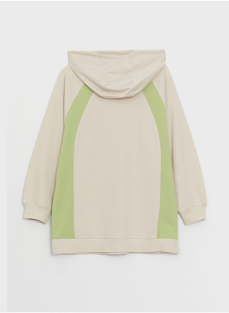 LC WAIKIKI - Hooded Contrast Detail Tunic - Image 1