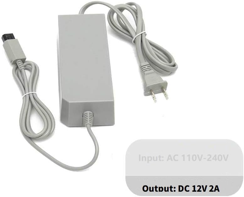 WICAREYO محول طاقة قابس أمريكي متوافق مع نظام وحدة تحكم Wii - Image 5