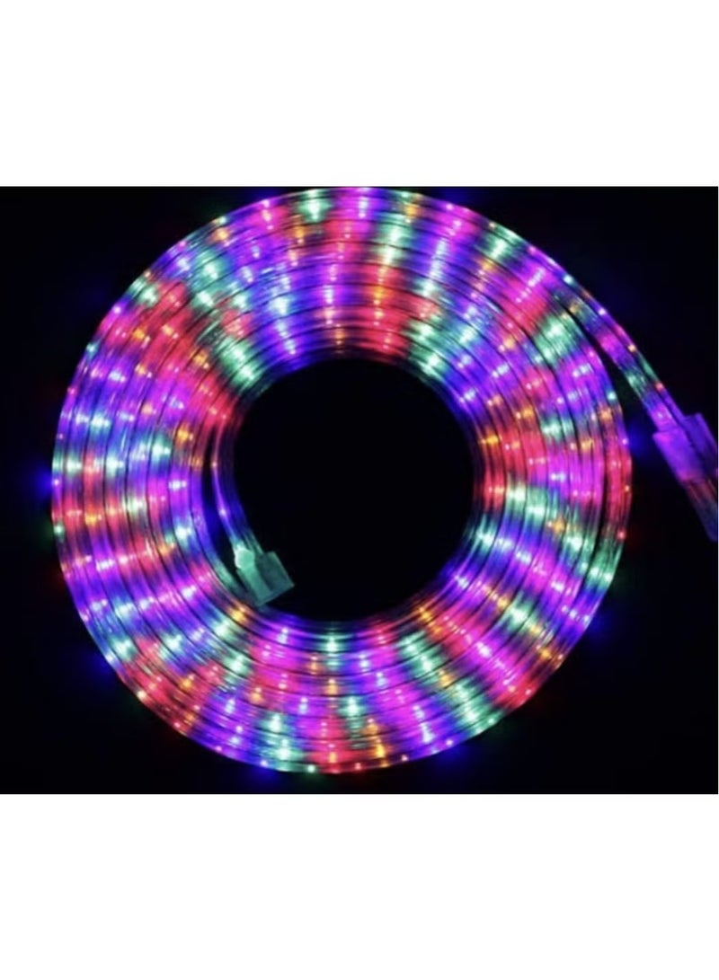 LED Neon Rope Light With Connector Waterproof Flexible Light 12 LED 5 meter multicolour  - Image 3