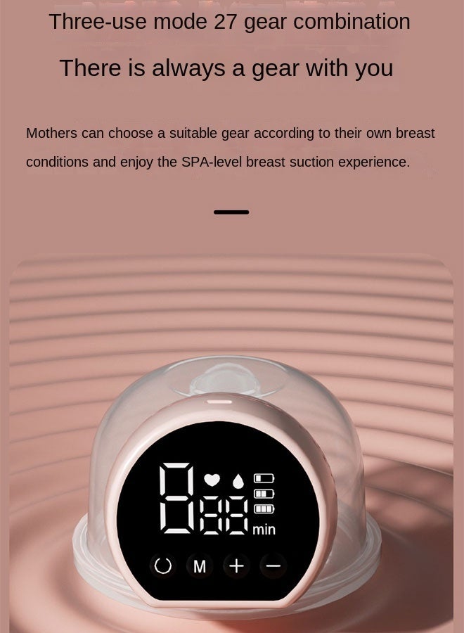 مضخة الثدي، مضخة الثدي القابلة للارتداء، مضخة الثدي بدون استخدام اليدين، مضخة الثدي الكهربائية المحمولة مع 2 وضع و9 مستويات، مضخة الثدي اللاسلكية بدون استخدام اليدين، - Image 5