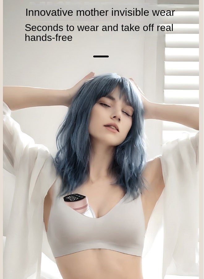 مضخة الثدي، مضخة الثدي القابلة للارتداء، مضخة الثدي بدون استخدام اليدين، مضخة الثدي الكهربائية المحمولة مع 2 وضع و9 مستويات، مضخة الثدي اللاسلكية بدون استخدام اليدين، - Image 3