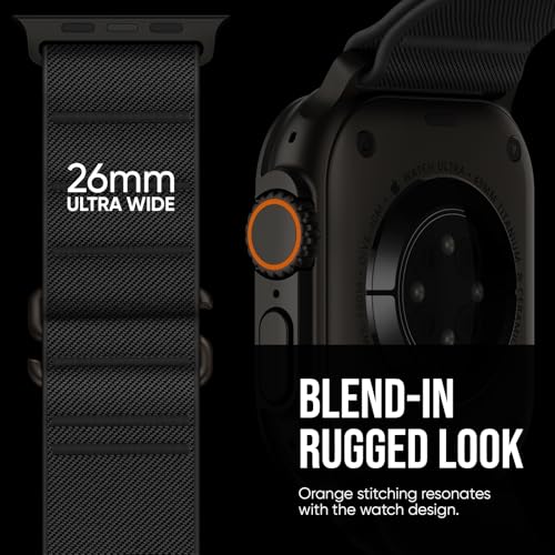 Suitisbest Sport Bands Compatible with Apple Watch Ultra Band 49mm 46mm 45mm 44mm 42mm Men, Stretchy Nylon Sport Loop Strap with S-Hook for iWatch Series 11 10 9 8 7 6 5 4 3 2 1, SE 3 2 1, Ultra 3 2 1 - Image 2