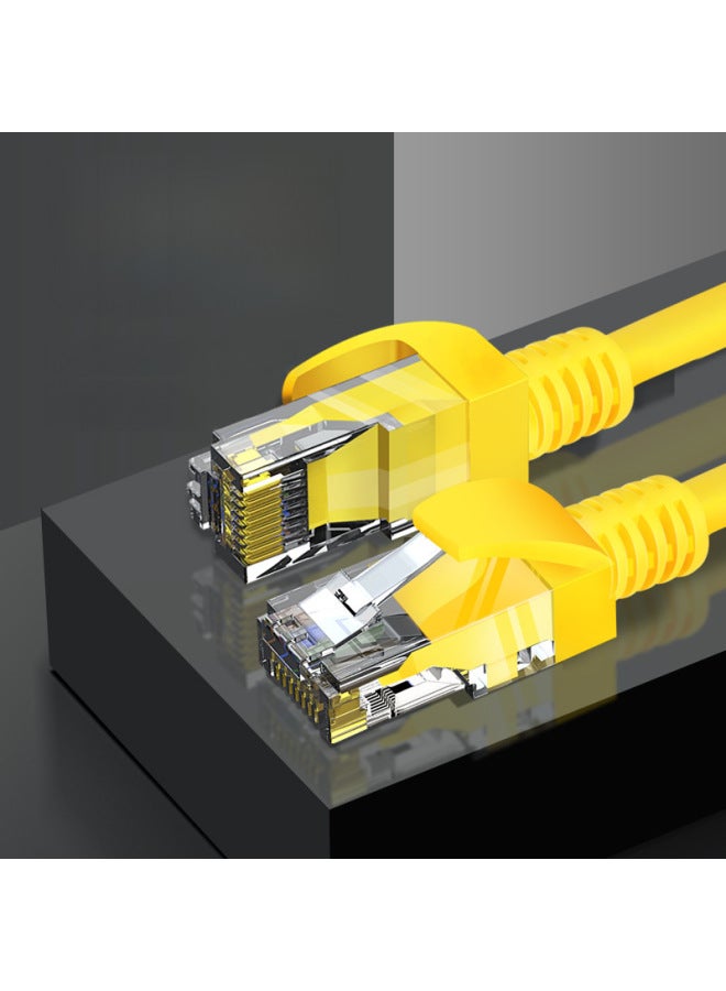 Five Kinds Of 100 Megabyte Network Cable Six Kinds Of Gigabit Broadband Router Finished Network Jumper Home Computer Network Cable-Color:Six Gray (foot Meter Copper Clad Aluminum)-Line Length:50 M  - Image 4