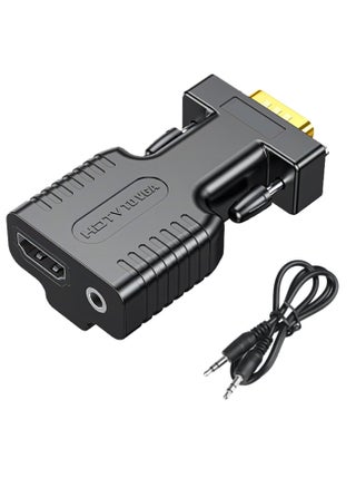 HDMI to VGA Adapter Converter, HDMI VGA Adapter Suitable for laptops, Old Computers, Monitors, projectors.HDMI to 3.5mmaudio Adapter, HDMI-To-Vga Adapters - pzsku/Z80246C860B48F5E768D2Z/45/_/1722095626/4bcc2c03-3118-4c6d-a01e-43dd98c5cfc1