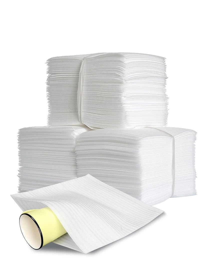 100 Pack Foam Pouches, 12X12inchs,Cushion Foam Wrap Sheets, Packaging Material, Moving Supplies for Packing Storage and Shipping. - Image 1