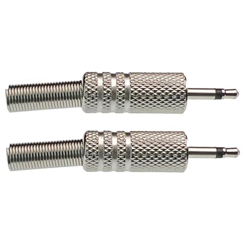CESS 2.5mm Mono TS Plug Jack Solder Audio Cable Connector (2 Pack) - Image 5