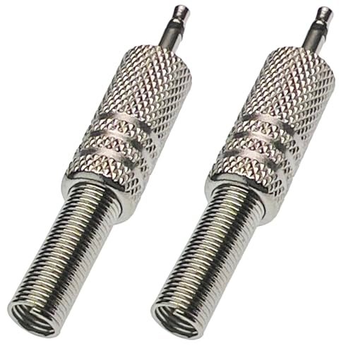 CESS 2.5mm Mono TS Plug Jack Solder Audio Cable Connector (2 Pack) - Image 4
