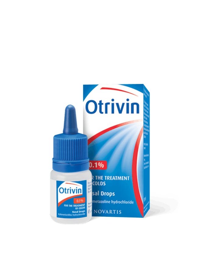 OTRIVIN Otrivin Adult Nasal Drops 10ml 