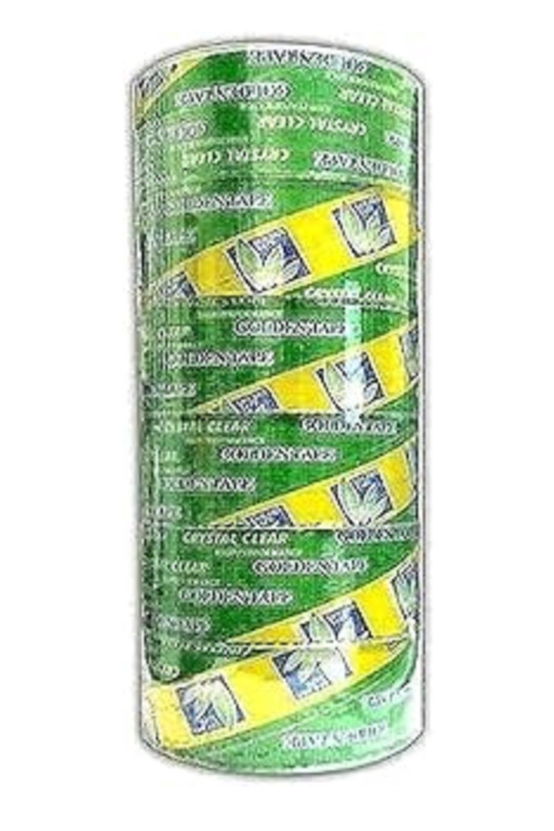 Golden tape High-performance packaging tape for shipping, moving, office, and carton sealing - clear - 80 meters - 6 pieces - Image 2