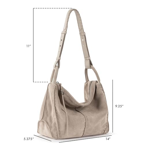 The Sak Los Feliz Hobo Purse - Premium Large Leather Women's Handbag for Everyday & Travel - Durable Purse With Zipper Pocket - Image 4