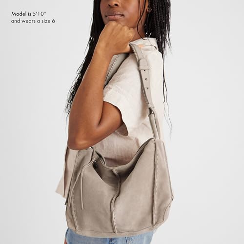 The Sak Los Feliz Hobo Purse - Premium Large Leather Women's Handbag for Everyday & Travel - Durable Purse With Zipper Pocket - Image 3