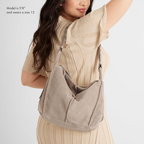 The Sak Los Feliz Hobo Purse - Premium Large Leather Women's Handbag for Everyday & Travel - Durable Purse With Zipper Pocket - Image 2