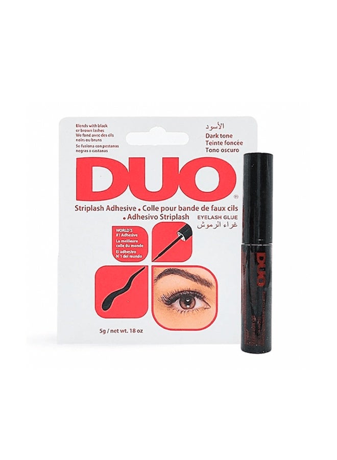 صمغ لاصق يوضع على شريط الرموش الصناعية بالفرشاة أسود 5 جرام - Image 1