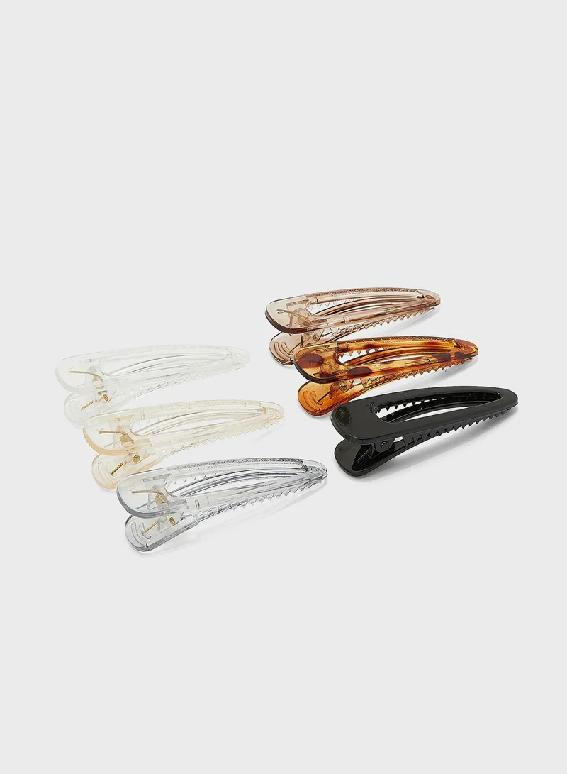 Ginger 6 Pack Hair Clip Set