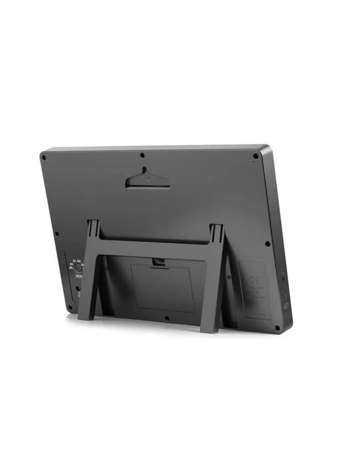 دريمزون ساعة الفجر الرقمية للطاولة | ساعة منبه CJ-17 للصلاة الإسلامية مع مواقيت الصلاة العالمية وأصوات أذان متعددة (أسود) - Image 3