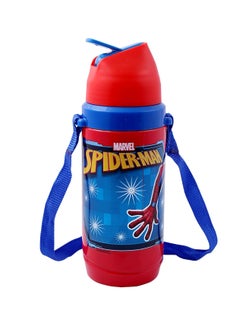 Jewel Jewel Original licensed Disney Marvel Pop-up 750ml Inner steel bottle for Kids, School Bottle,Cartoon Bottle (Spider Man)  - Image 2