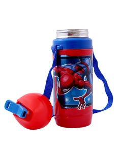 Jewel Jewel Original licensed Disney Marvel Pop-up 750ml Inner steel bottle for Kids, School Bottle,Cartoon Bottle (Spider Man)  - Image 3