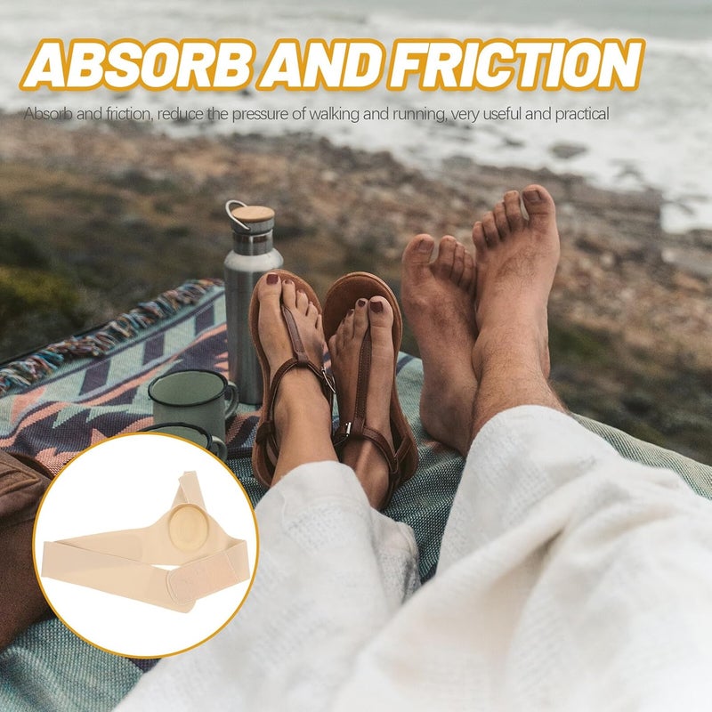 Bunion Corrector Sleeve for Men and Women, Big Toe Separator and Straightener, Skin Color Right Foot Brace for Day and Night Use, Hallux Valgus Support and Relief - Image 4