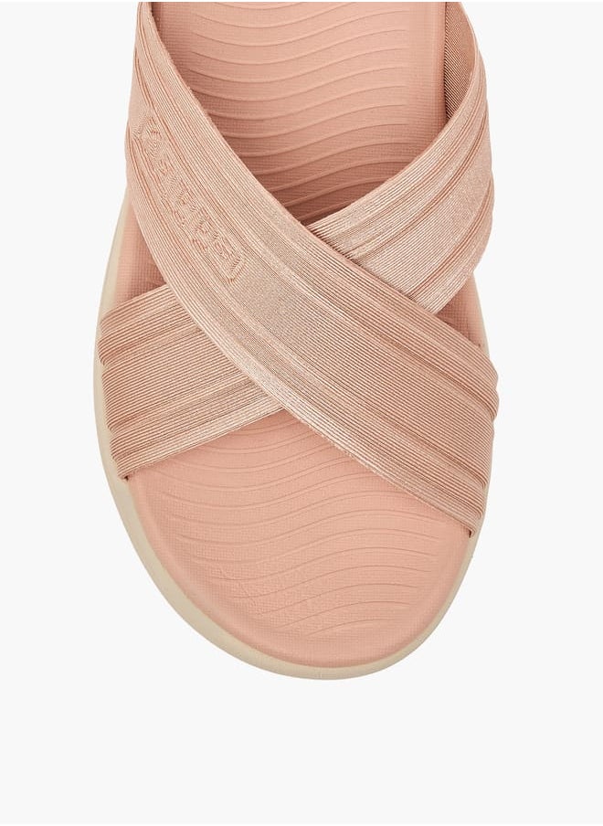 Kappa Women's Cross Strap Slip-On Sandals  - Image 3