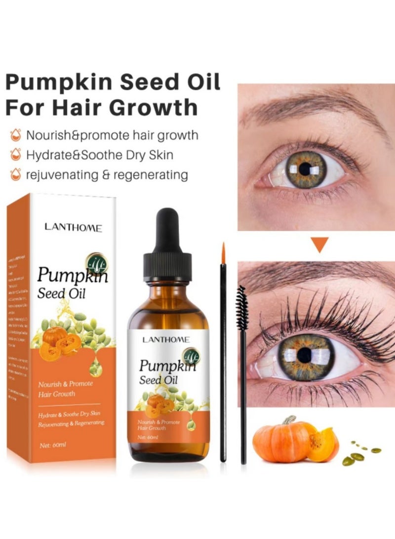 لانثوم زيت بذور اليقطين 60 مل - جودة متميزة ، يتم الحصول عليها من أفضل المكونات - Image 2