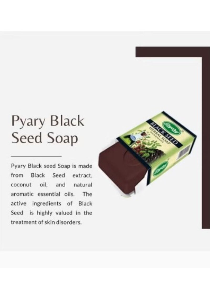 Pyary Pack Of 6 Black Seed Herbal Soap - Image 2