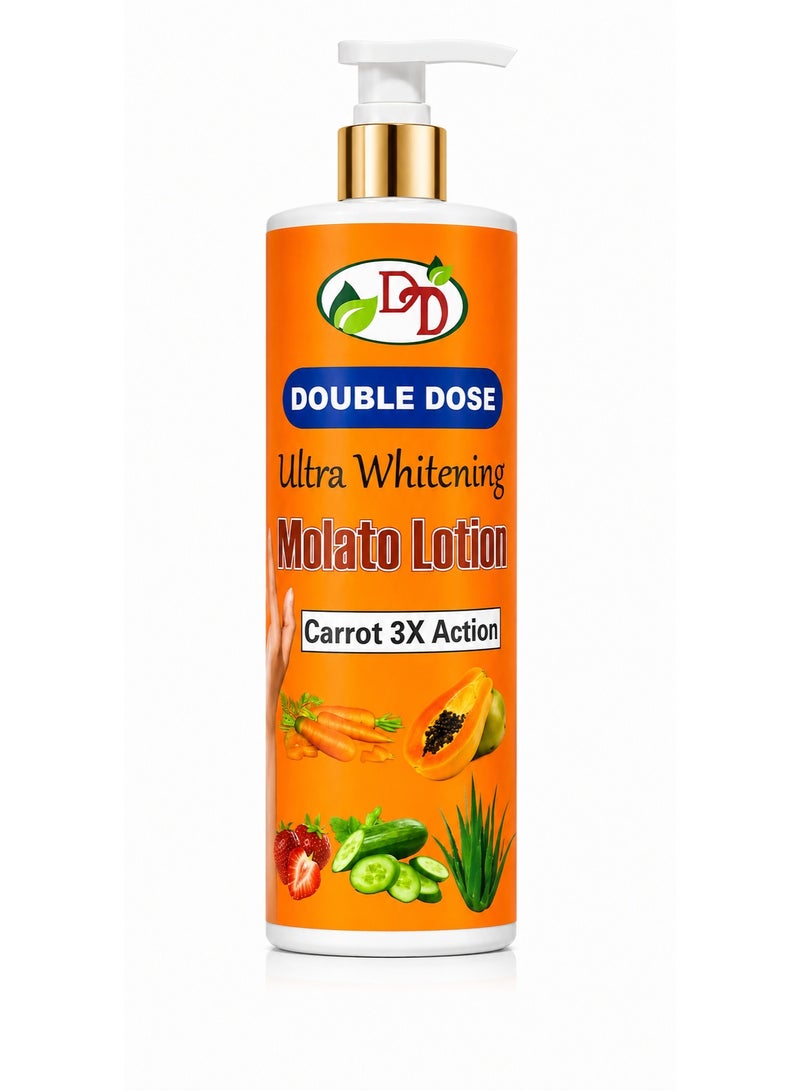 DOUBLE DOSE Ultra Whitening Molato Lotion with Carrot Extract, 500ml - Image 1