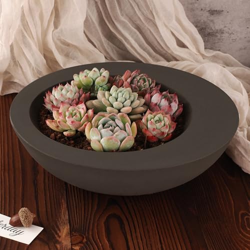 Wehous Large Round Container Mold, Silicone Irregular Bowl Storage Resin Concrete Molds, Candle Holder Succulent Planter Jewelry Trinket Tray Plate Mold DIY Epoxy Resin Casting Plaster Cement Decor - Image 5