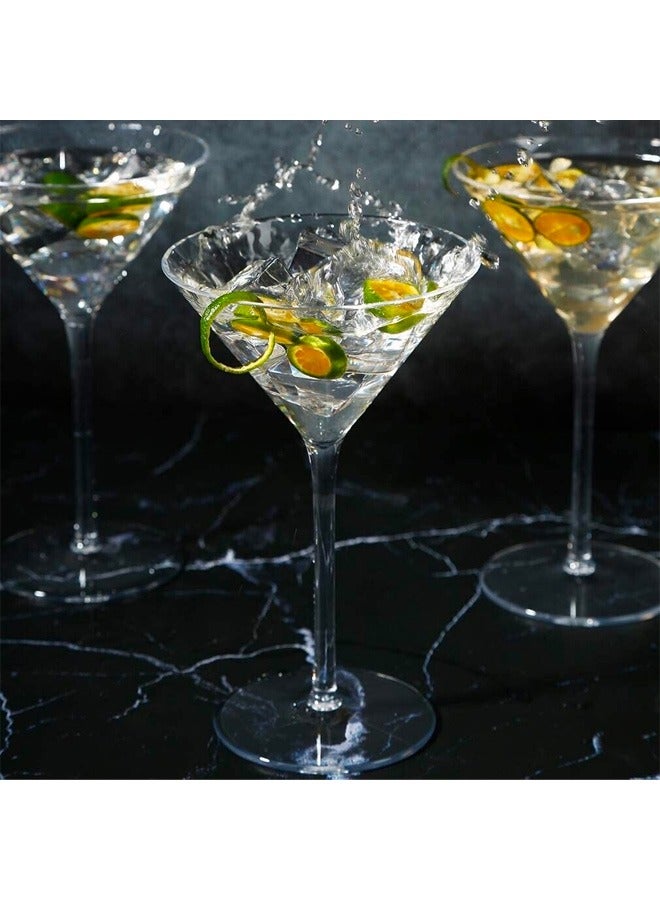 BLUE CORAL 6 Pcs Crystal Clear Glass, Juice, Mojito Perfect for Restaurants, Wedding and Cocktail Parties 145ml  - Image 2